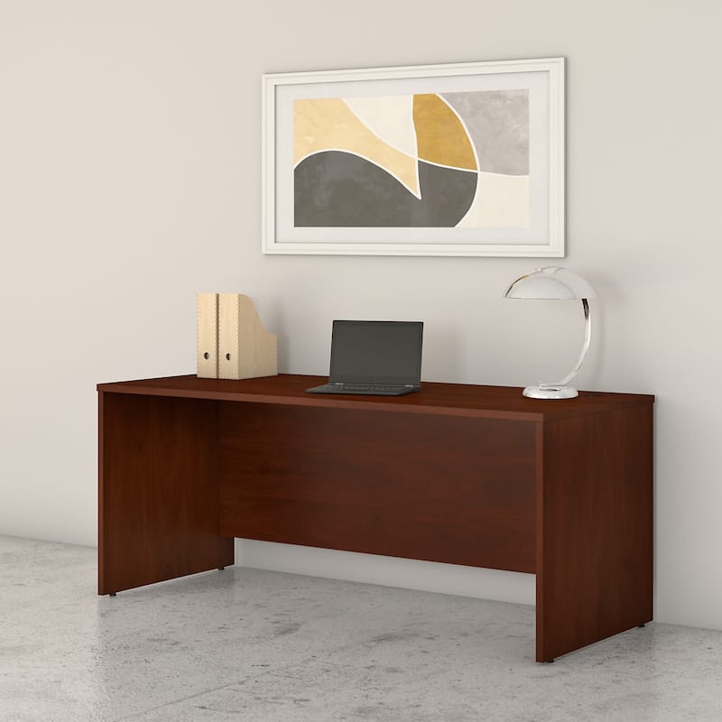 Studio C 72W x 30D Office Desk by Bush Business Furniture - Hansen Cherry