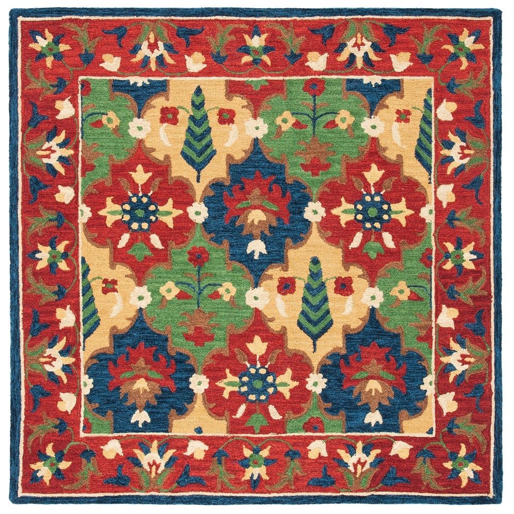 SAFAVIEH Handmade Heritage Piazza Traditional Wool Rug