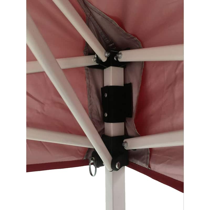 4' x 6' Instant Canopy Outdoor Shade Shelter, Brilliant Red
