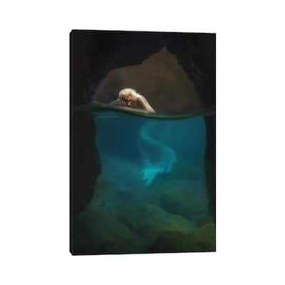 iCanvas "The Rest Of The Mermaid" by Paolo Lazzarotti Canvas Print