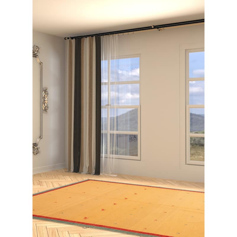 ECARPETGALLERY Flat-Weave Kashkuli Light Orange Wool Tapestry Kilim - 5'5 x 7'5