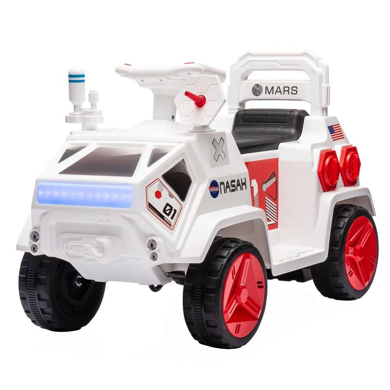 Kids Ride On Car, Powerful and Safe Ride-On Toy - White