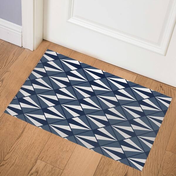 SPOTLIGHT NAVY Doormat By Kavka Designs Bed Bath & Beyond 31257711