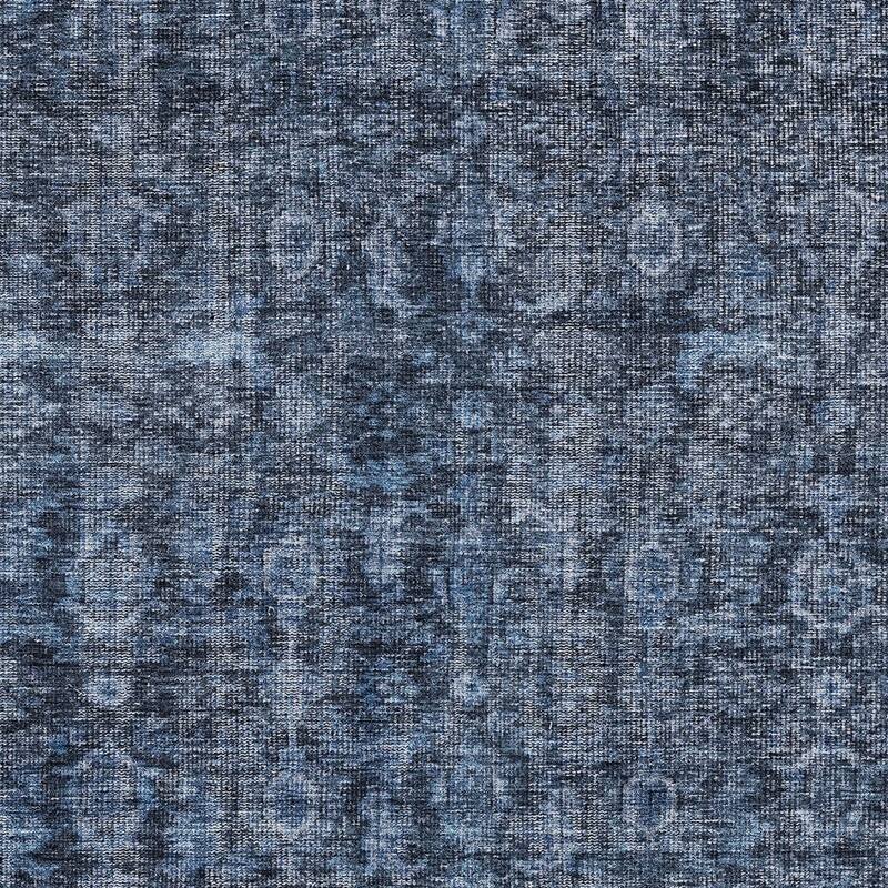 HomeRoots Damask Transitional Rectangle Outdoor Rug