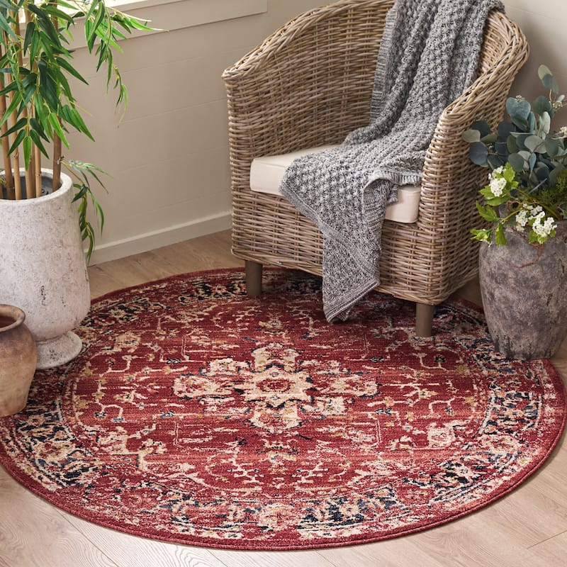 SAFAVIEH Charleston Prabha Vintage Boho Oriental Rug