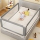 preview thumbnail 13 of 11, Toddler Bed Rail with Detachable Guardrail & Safety Strap