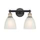 Option Black Antique Brass / White