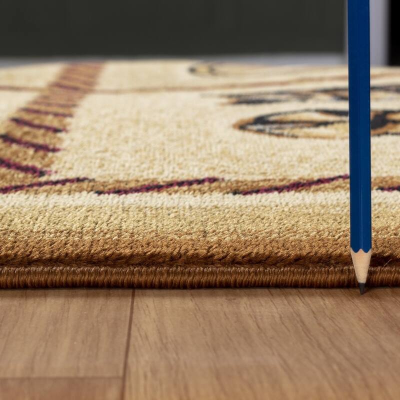 Tribes GC_YLS4010 Beige Southwest Area Rug