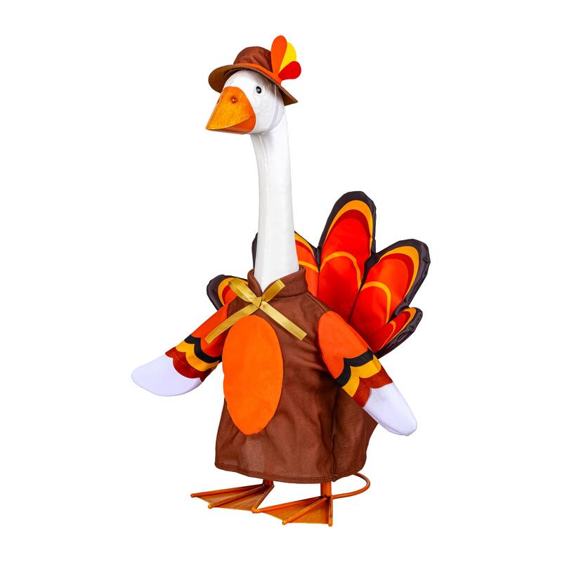 Porch Goose Outfit for Garden Statue