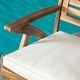 preview thumbnail 5 of 11, Outdoor Hermosa 5-piece Wood Dining Set by Christopher Knight Home