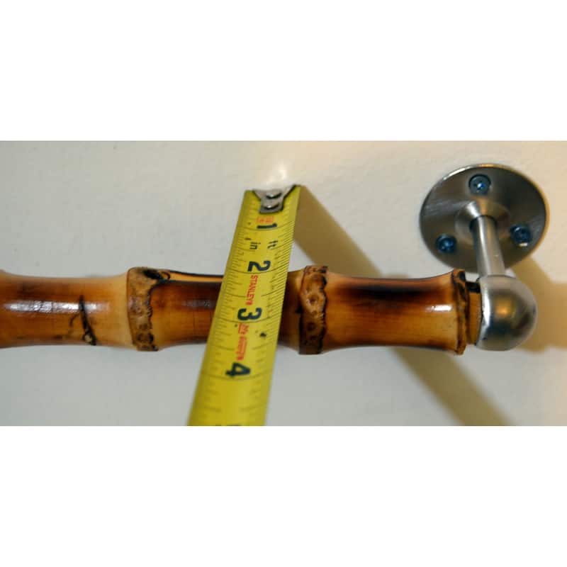 Bamboo small towel bar - 9.25