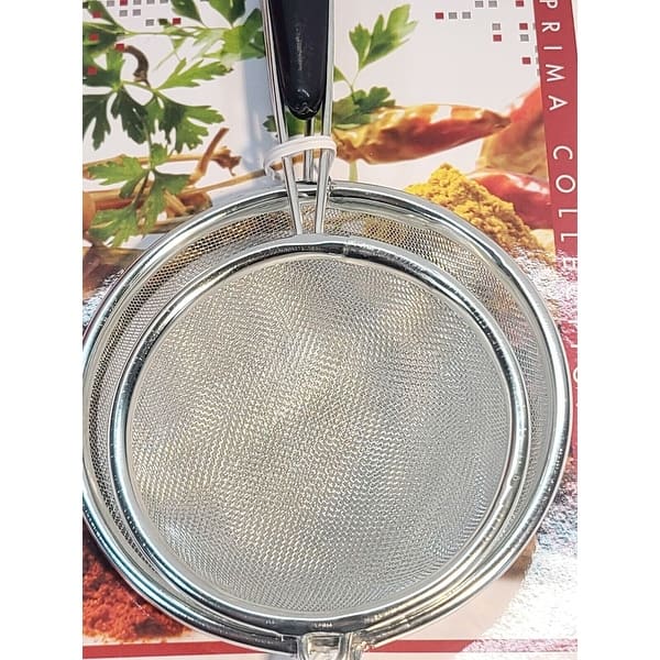 Set of 2 Metal Kitchen Strainers with Handles Bed Bath & Beyond
