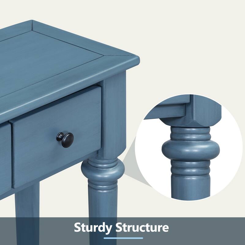 Entryway Table with 4 Drawers