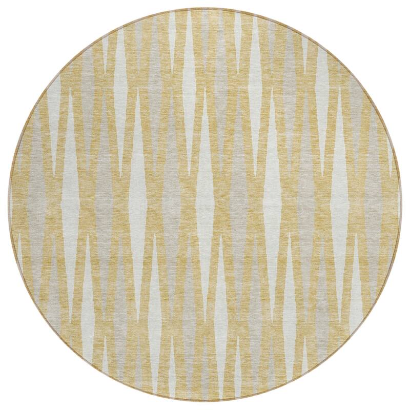 HomeRoots Geometric Transitional Rectangle Outdoor Rug