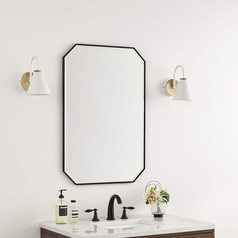 James Martin Vanities 715-MO24 Rohe 24"W x 36"H Geometric Beveled