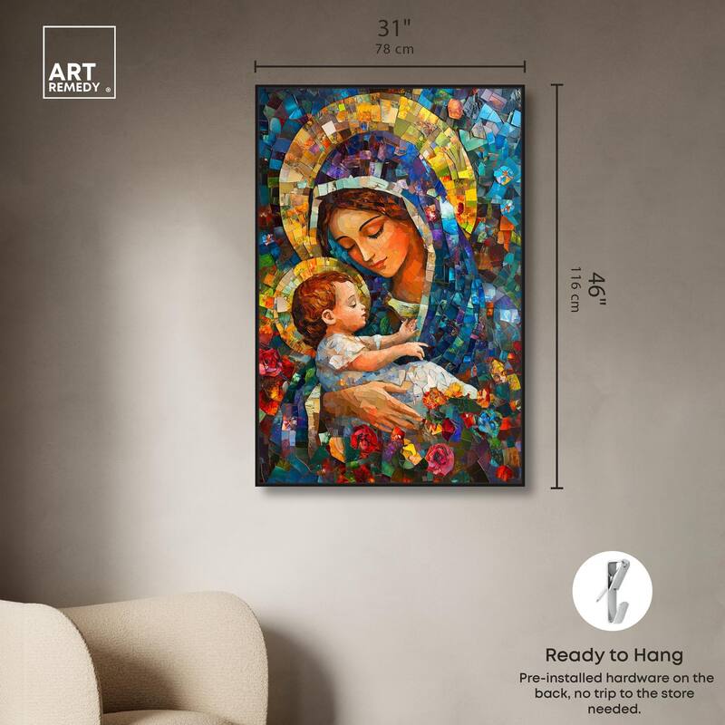 Glass Gospel II Canvas by Art Remedy