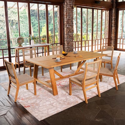 Cambridge Casual Belmont 7-Piece Teak Dining Set
