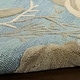 preview thumbnail 4 of 6, Nourison Home Waterside Indoor only Blue Graphic Area Rug