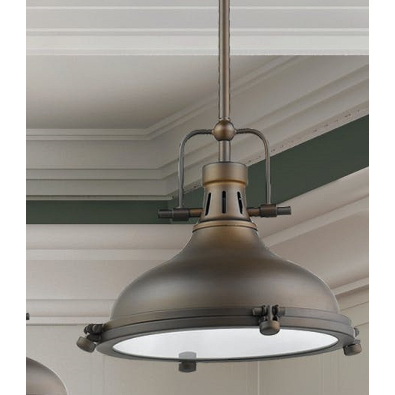 Farmhouse Oiled Bronze 12 W Kitchen Pendant On Sale Overstock 31411638
