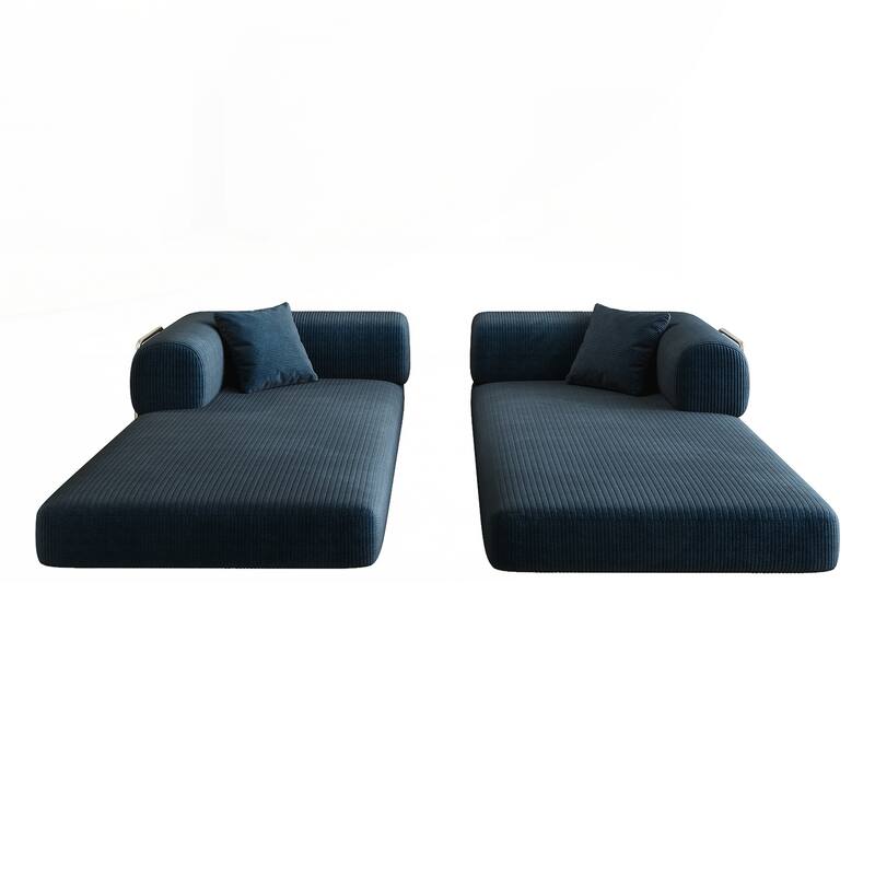 Compression Sofa,Convertible Floor Sofa Bed-with Pillow Back Support Armrest,Comfy Futon Couch Sleeper Bed
