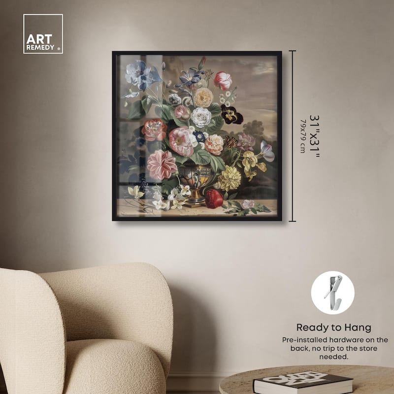 Classical Dream Vase II Shadowbox by Art Remedy