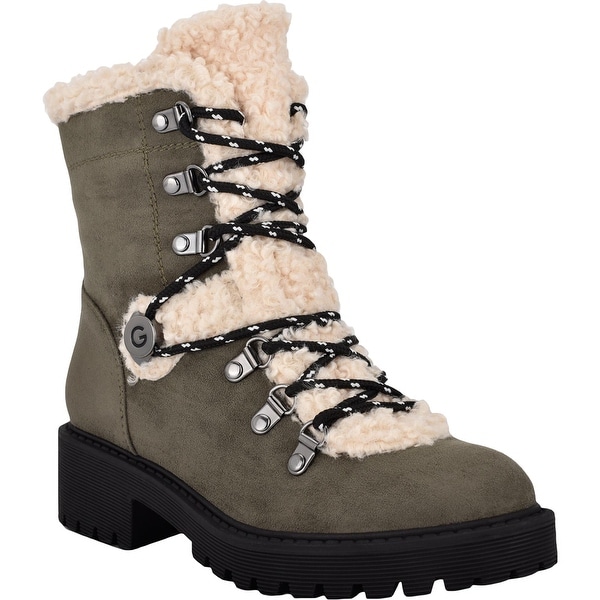 G by Guess Womens Sherry 2 Winter Boots Faux Fur Lug Sole. Opens flyout.