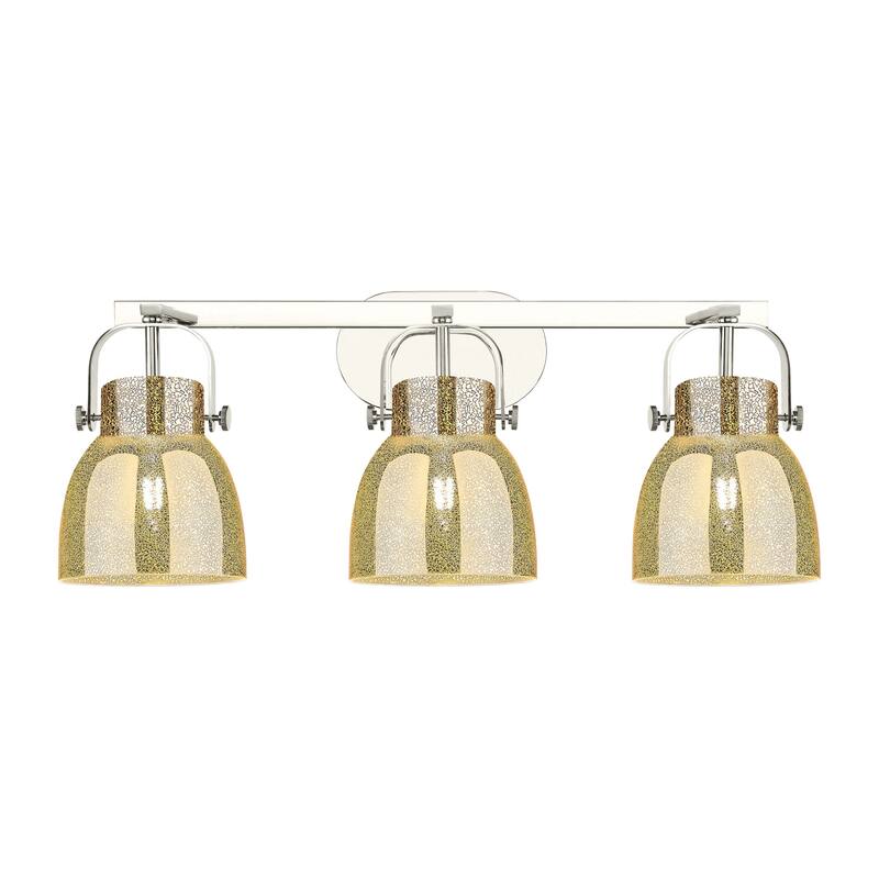 Innovations Lighting 423-3W-11-27 Pilaster II Bell Vanity Pilaster II