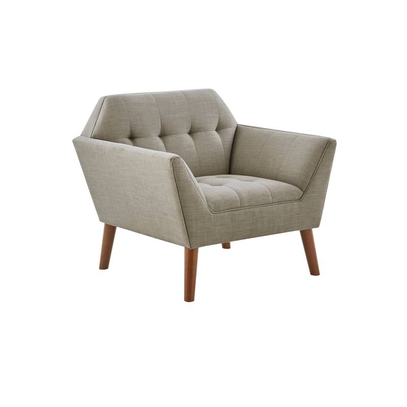 INK IVY Newport Wide Mid-Century Modern Lounge Chair