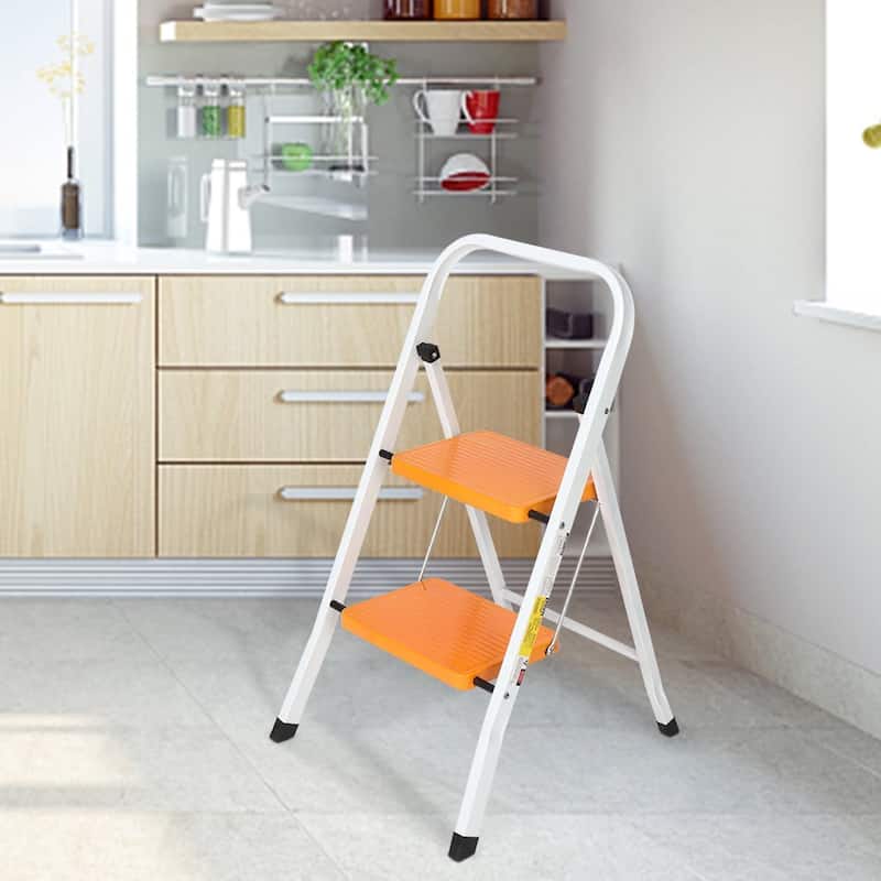 Folding 2 Step Ladder Step Stool Bed Bath & Beyond 37521801