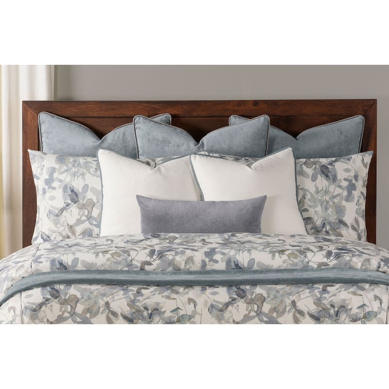 Siscovers Lake Placid Abstract Floral Print Duvet Set
