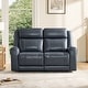 preview thumbnail 34 of 85, Leo Power Wall Hugger Reclining Sofa with Multi-Function Console