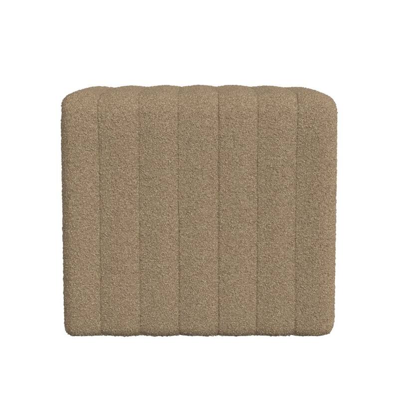 HomePop Modern Channel Ottoman