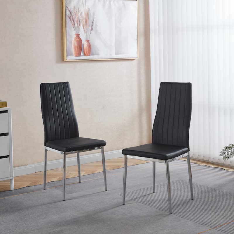 Chair Set of 4, Comfortable, Durable & Stylish Design for Modern Dining Experience