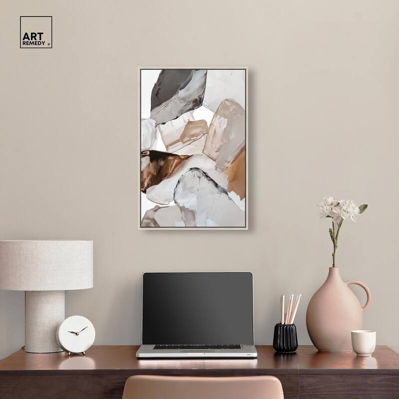 Sedimentary Hues II Canvas by Art Remedy