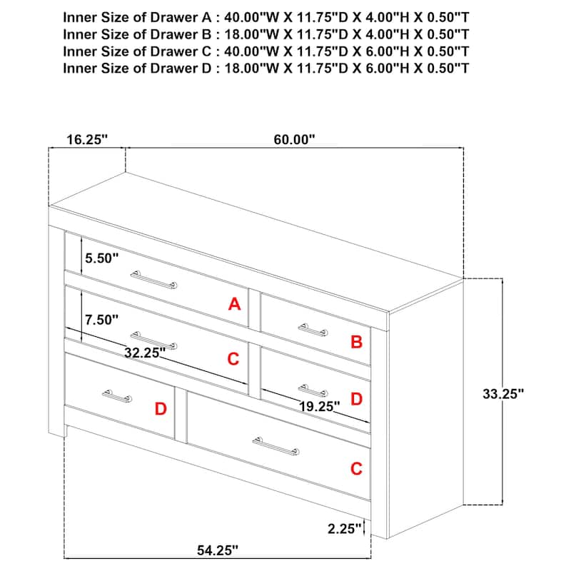 Hendricks Bedroom Set Light Oak
