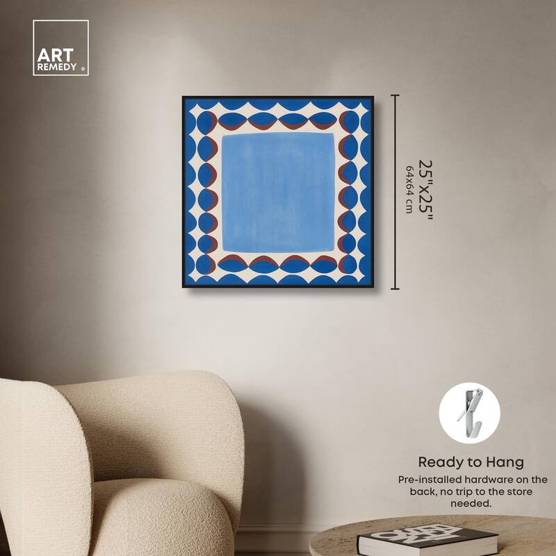 Framed in Color II Canvas by Art Remedy