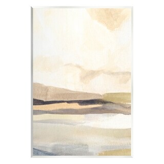 Stupell Rural Nature Horizon Landscape Wall Plaque Art, Design by Annie ...