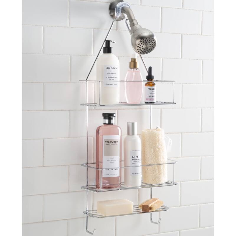 Bath Bliss Mod Collection Shower Caddy - 10.75"x25"x4.75"