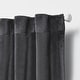 preview thumbnail 7 of 31, Lauren Ralph Lauren Velvety Back Tab/Rod Pocket Curtain Single Panel
