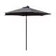 preview thumbnail 3 of 12, St. Kitts 8-foot Crank-and-Tilt Patio Umbrella Grey