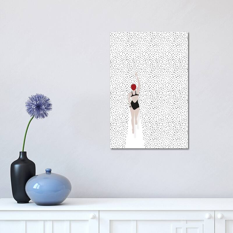 iCanvas "Swimming Points" by Amy & Kurt Berlin Canvas Print - 18x12x1.5