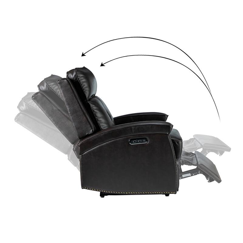 Edmondo Contemporary Power Recliner With a USB port Set Of 2 by HULALA HOME