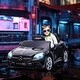 preview thumbnail 1 of 5, Black Kids Mercedes Electric Ride on Car with Remote Control Kids - Black - Assembly Required