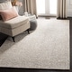 preview thumbnail 5 of 5, SAFAVIEH Handmade Glamour Talja Wool/ Viscose Rug 5' x 8' - Grey/Ivory - Rectangle