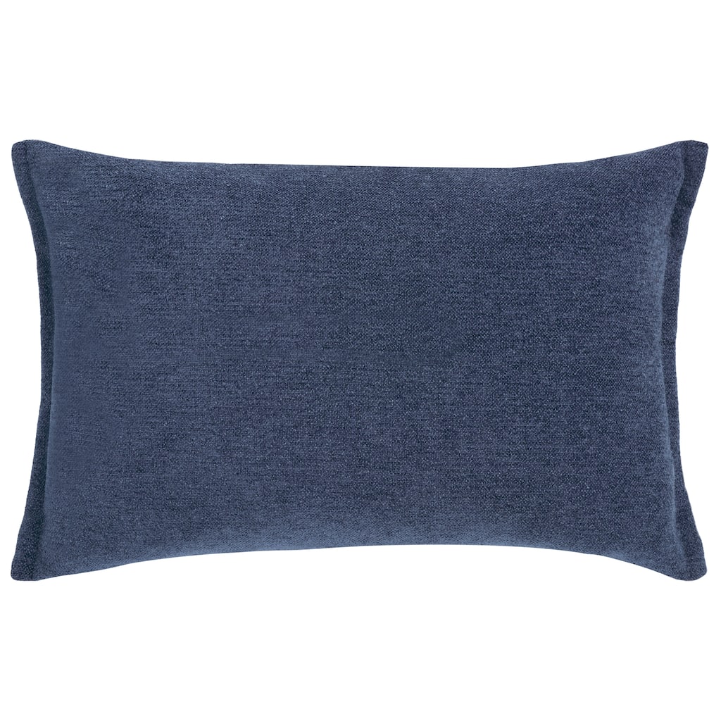 SAFAVIEH Home Arwyn Blue Cotton Blend Lumbar Decorative Throw Pillow