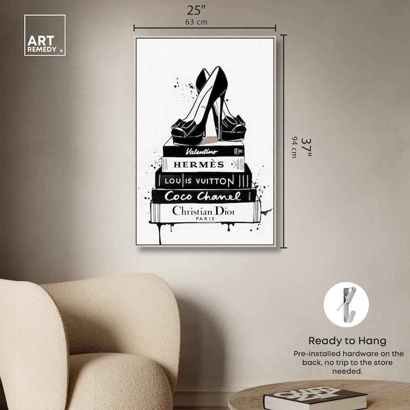 Heel's Blot Beauty Burst Canvas by Art Remedy