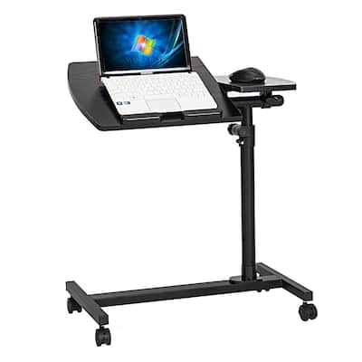 Four-Wheel Multifunctional Flat Surface Lifting Computer Desk