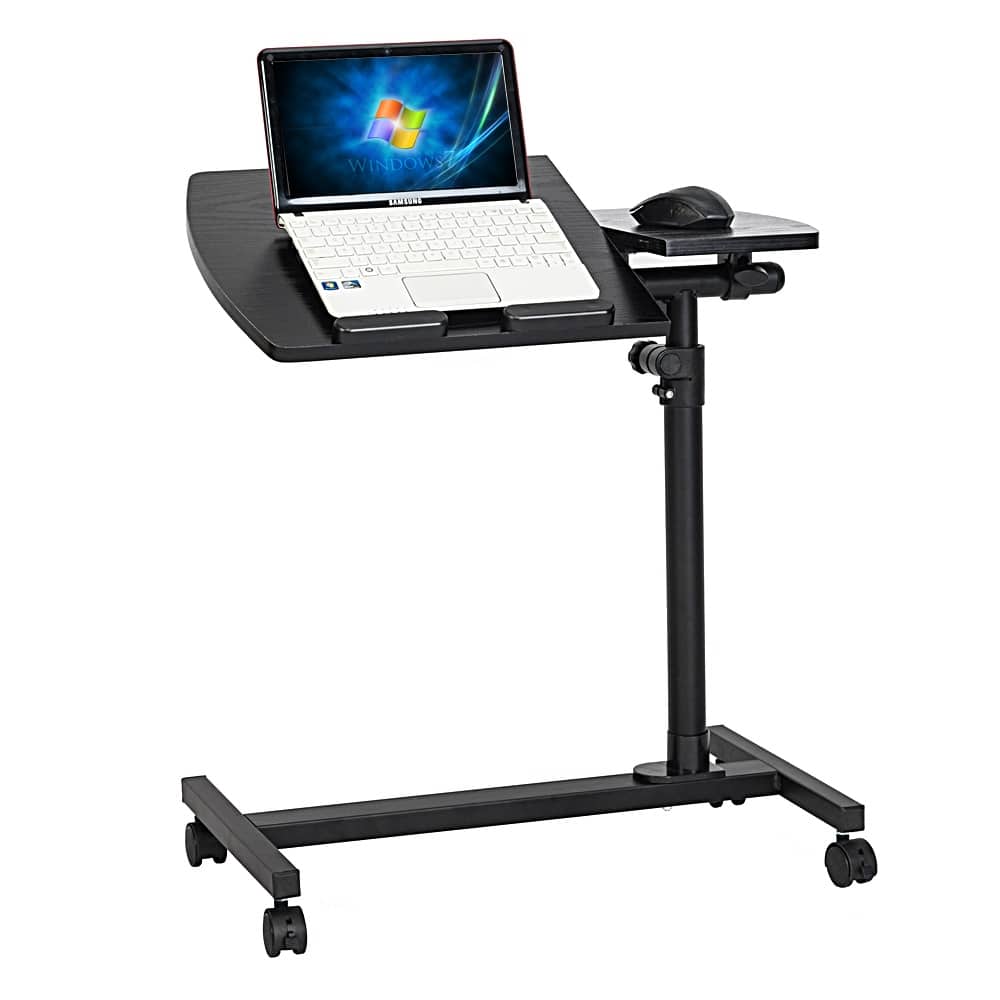 Four-Wheel Multifunctional Flat Surface Lifting Computer Desk