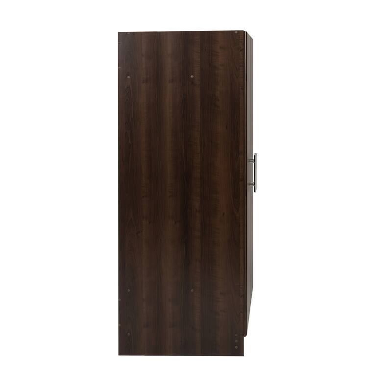 Prepac Elite Armoire Wardrobe Closet Cabinet with Hanging Rail