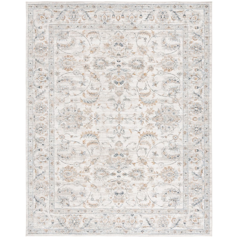 SAFAVIEH Avalon Berglind Traditional Rug - 8' x 10' - Ivory/Blue Gold